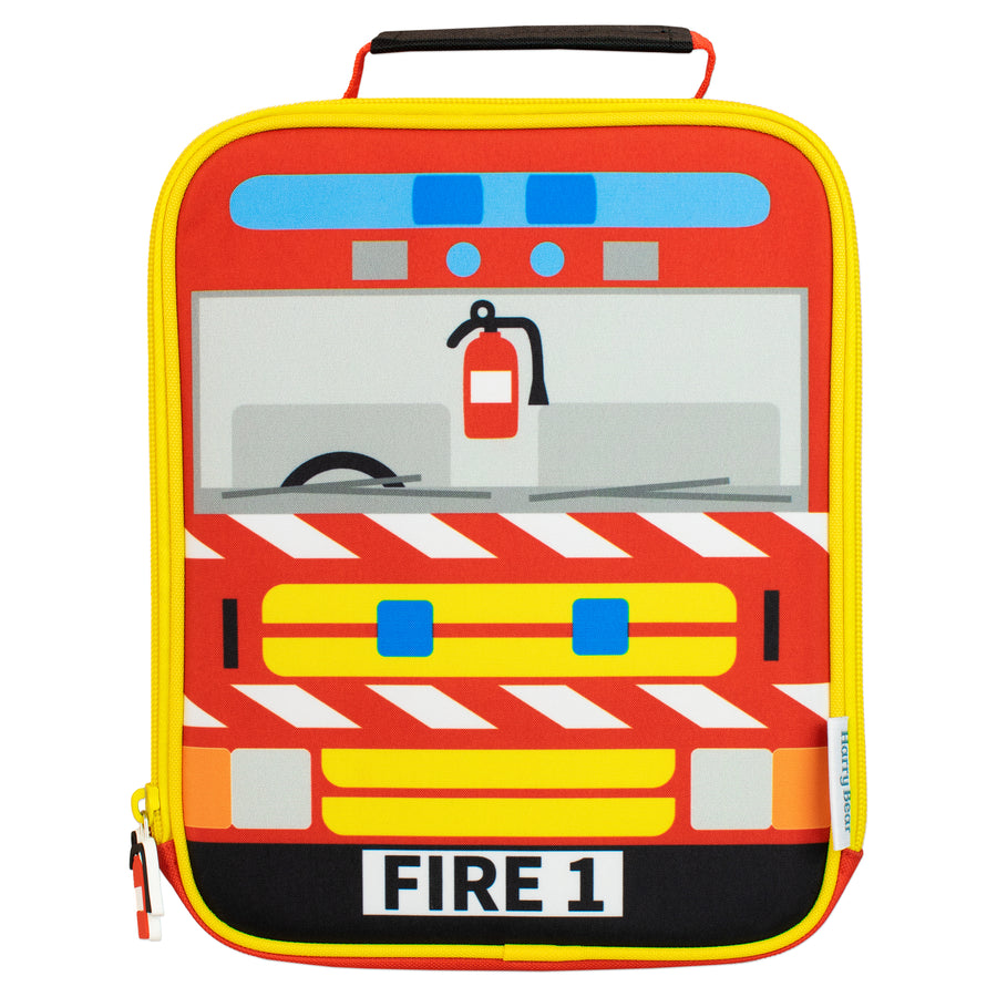 Fire Engine Lunch Bag