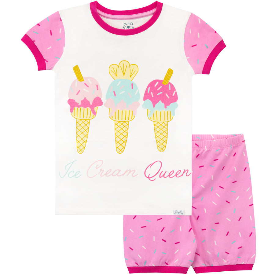 Ice Cream Queen Short Pyjamas