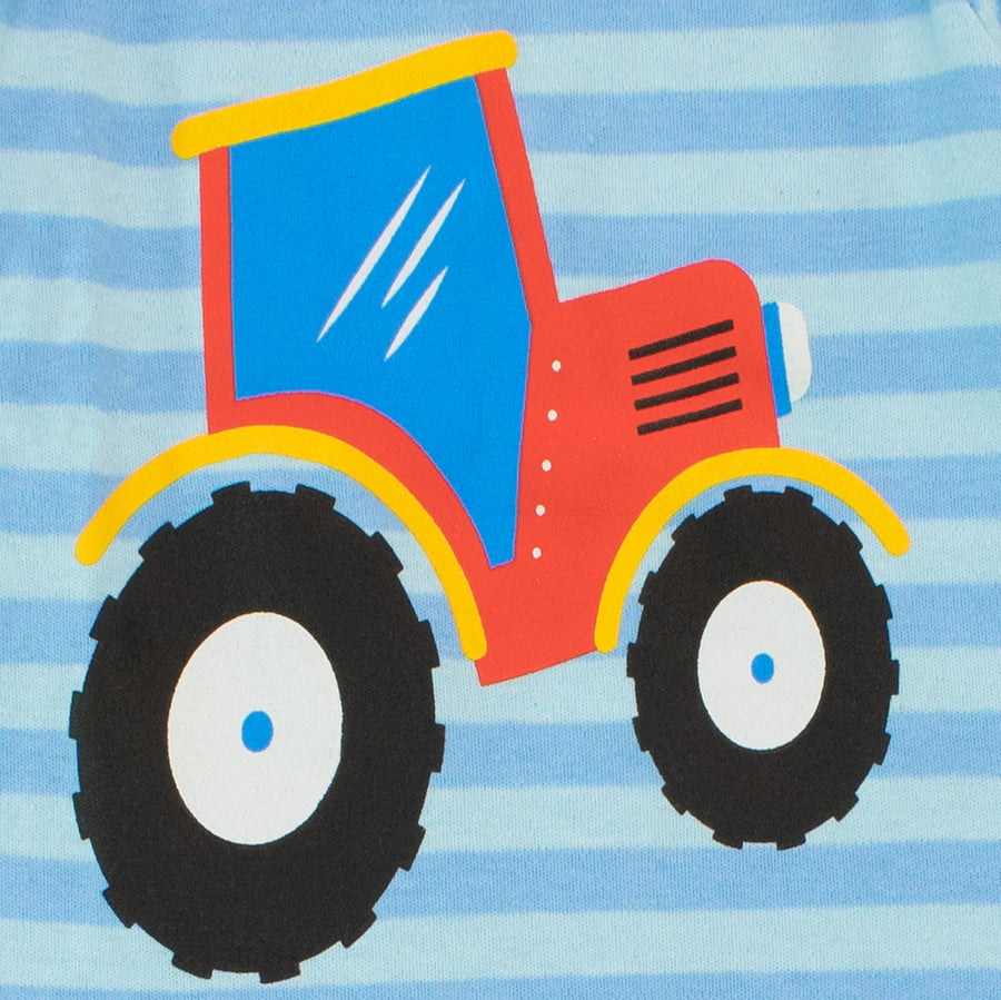 Baby Tractor Sleepsuit