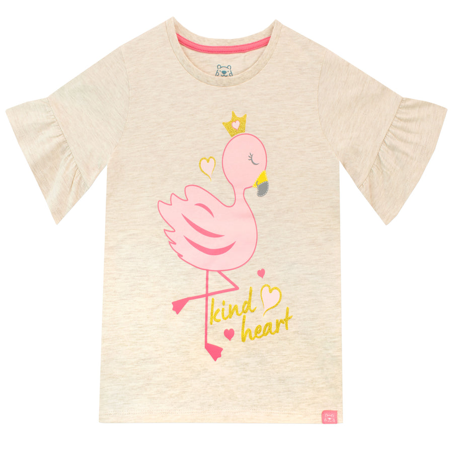 Flamingo Kind Heart T-Shirt
