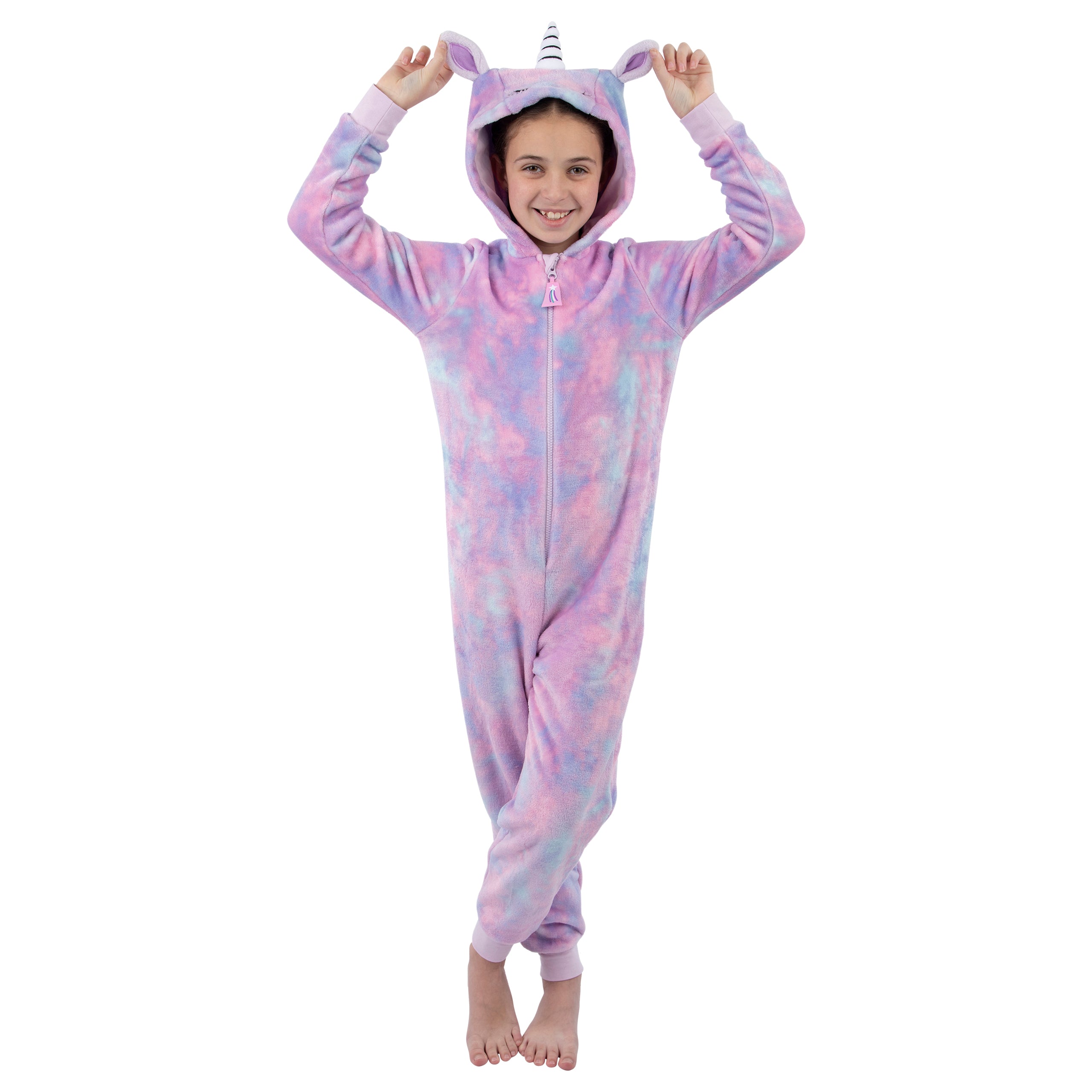 Pajamas Pigiami Con Unicorno Pigiama Tuta Intera Bambina Pigiama