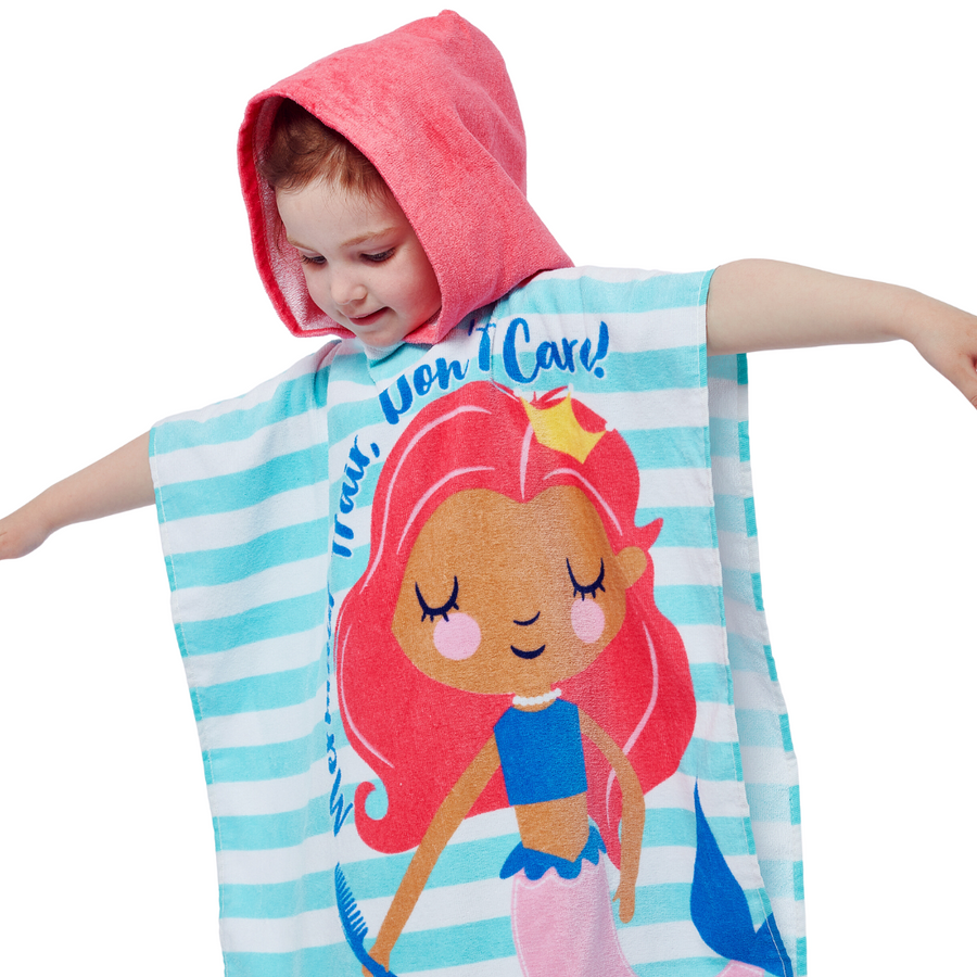 Mermaid Towel Poncho