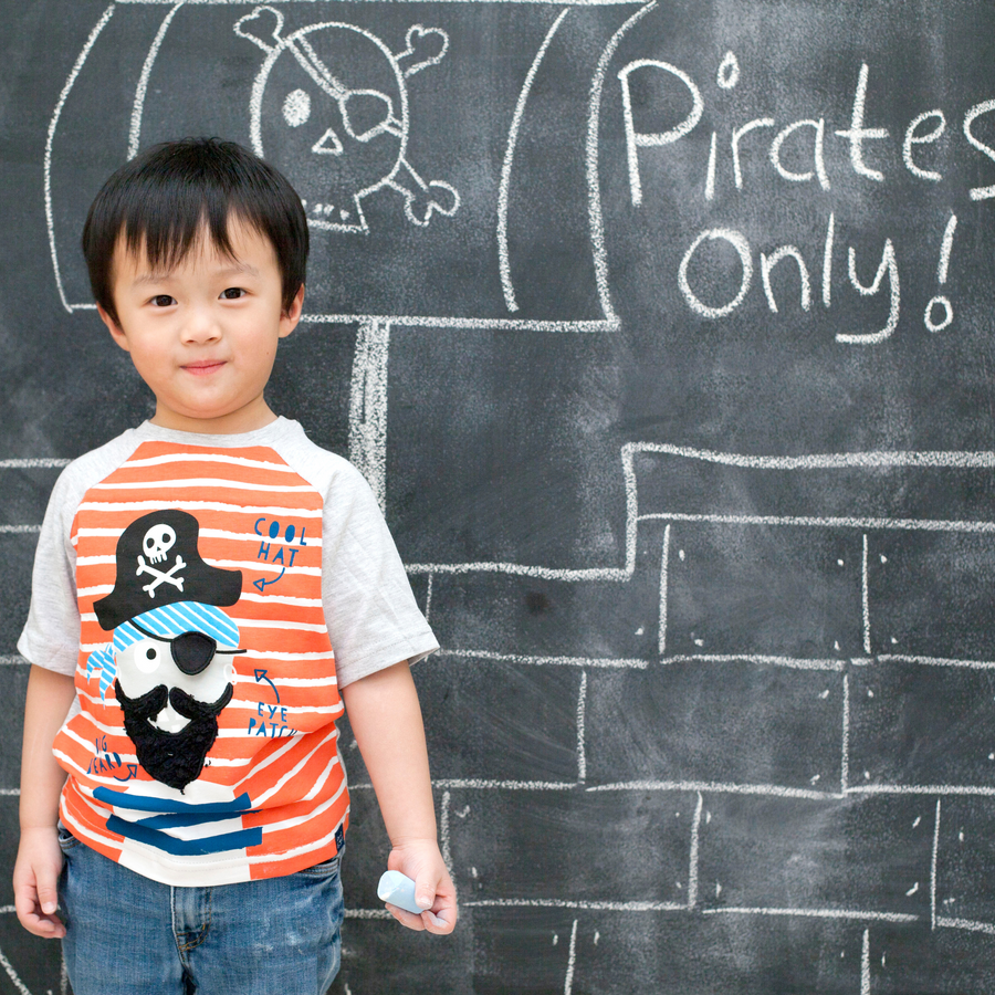 Kids pirate t shirt shop