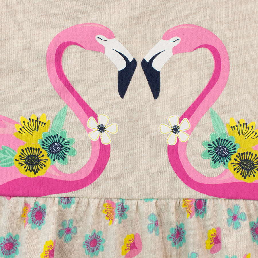 Tropical Flamingo Dress