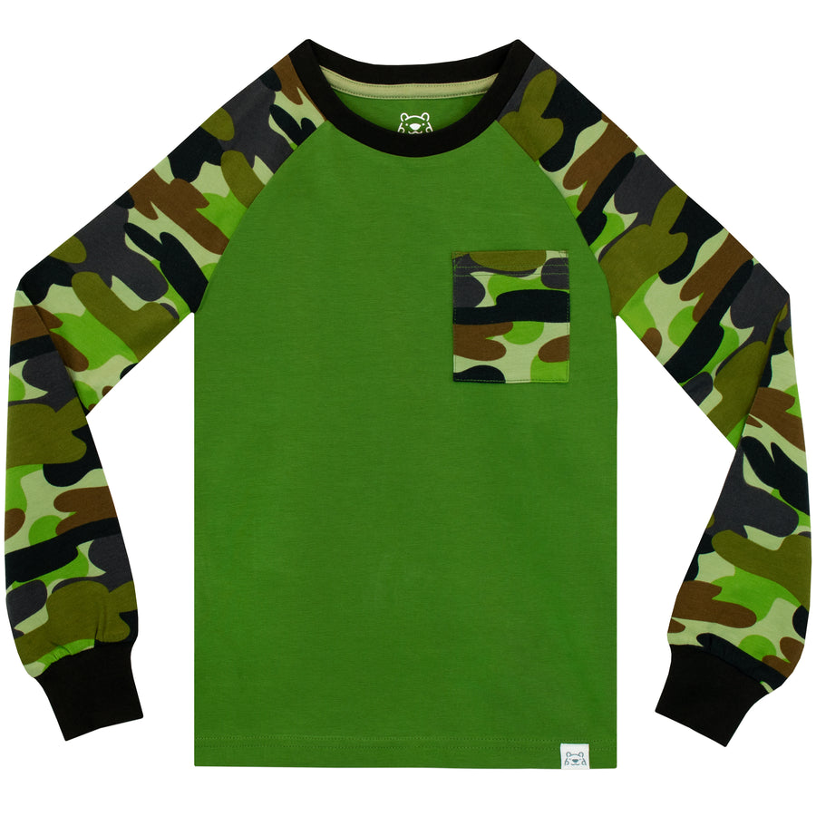 Green Camouflage Pyjamas - Snuggle Fit