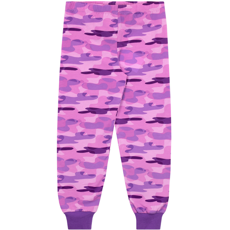 Purple Camouflage Pyjamas
