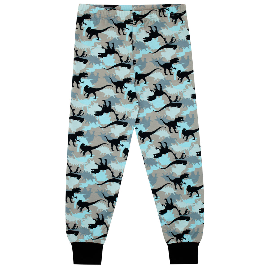 Dinosaur Short Sleeve Pyjamas - Snuggle Fit