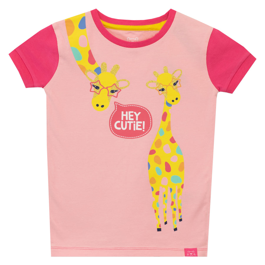Giraffe Short Pyjama Set - Snuggle Fit
