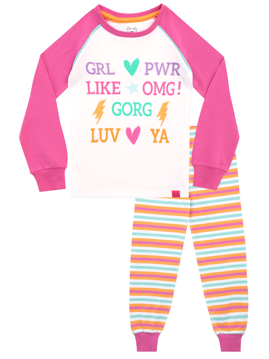 Girl Power Pyjamas - Snuggle Fit
