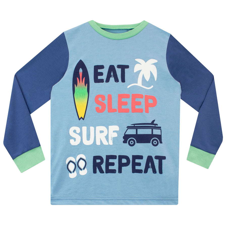 Eat Sleep Surf Repeat Pyjamas