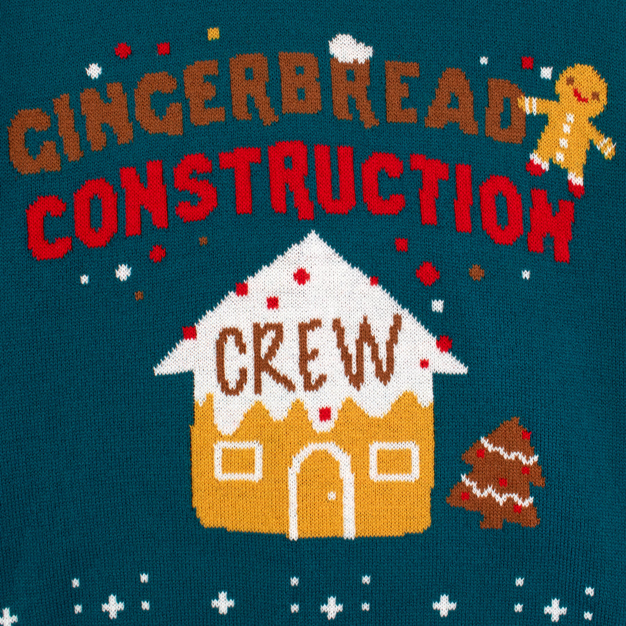 Kids Gingerbread Christmas Jumper