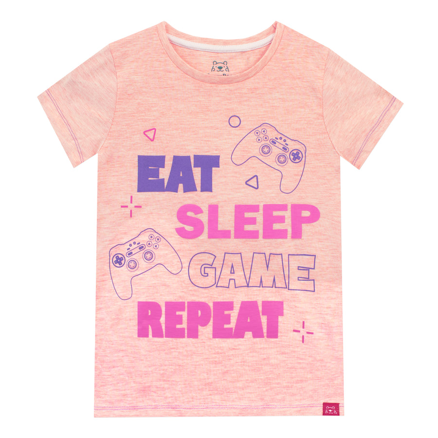 Eat Sleep Game Repeat T-Shirt