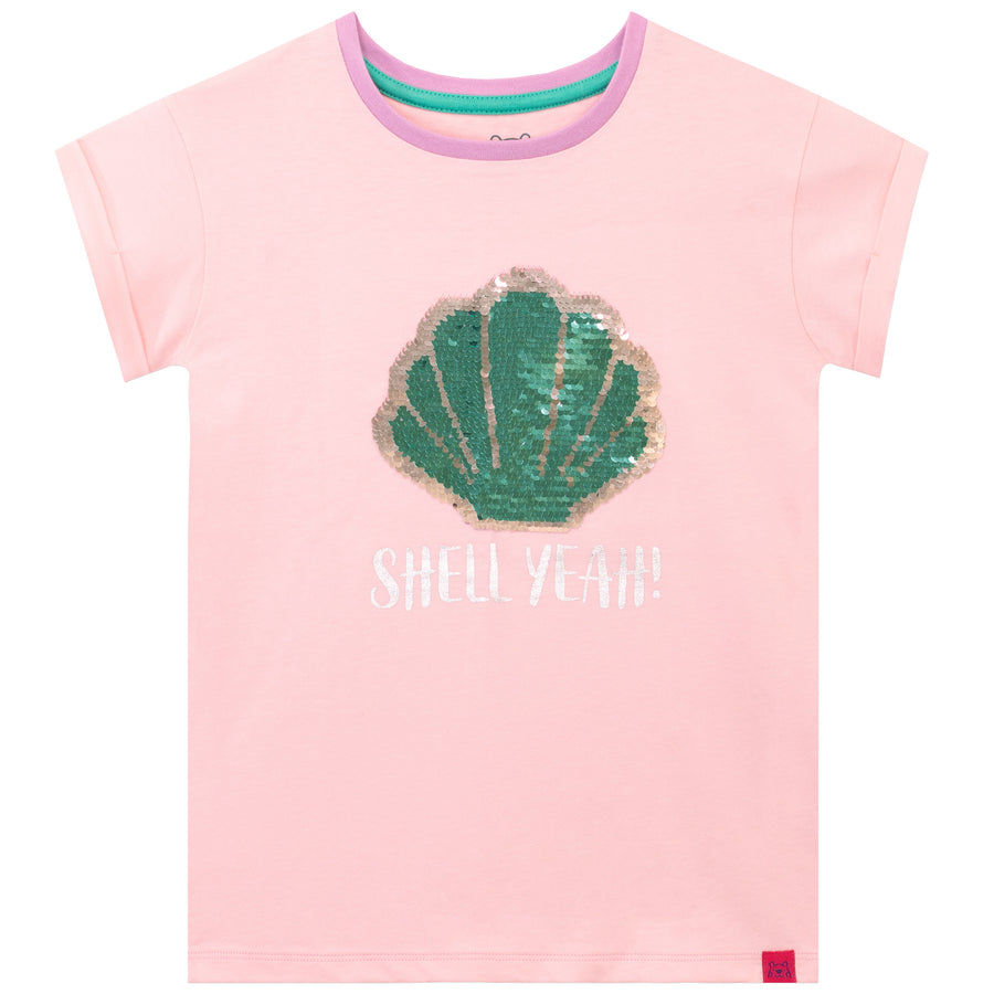 Shell Yeah T-Shirt - Reversible Sequins