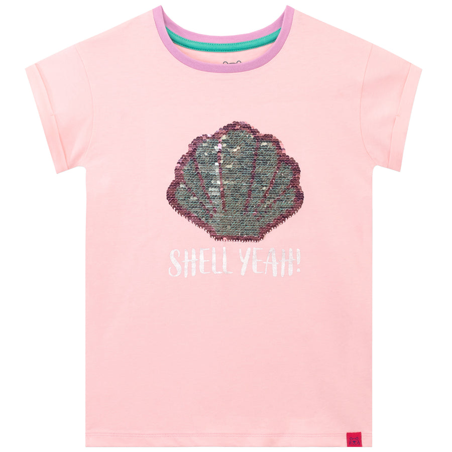 Shell Yeah T-Shirt - Reversible Sequins