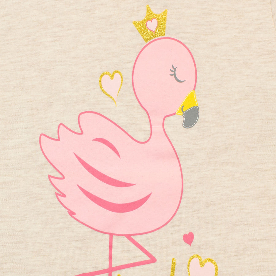 Flamingo Kind Heart T-Shirt