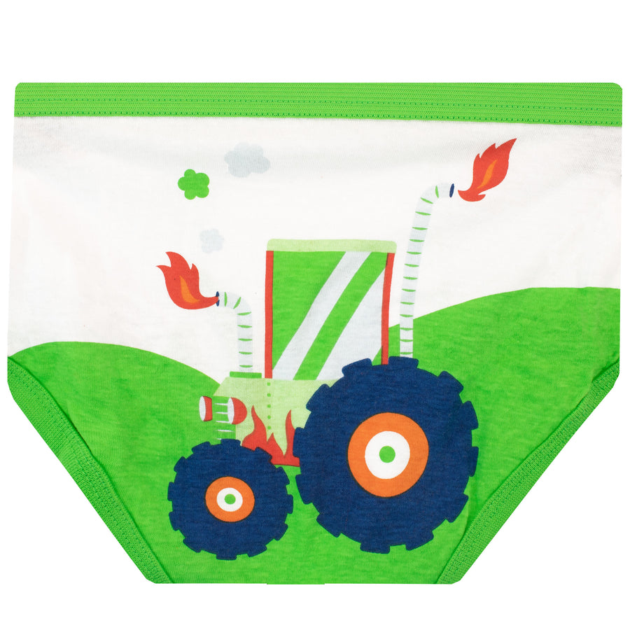 Tractor Underwear - Pack of 5